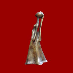 La Chanteuse bronze